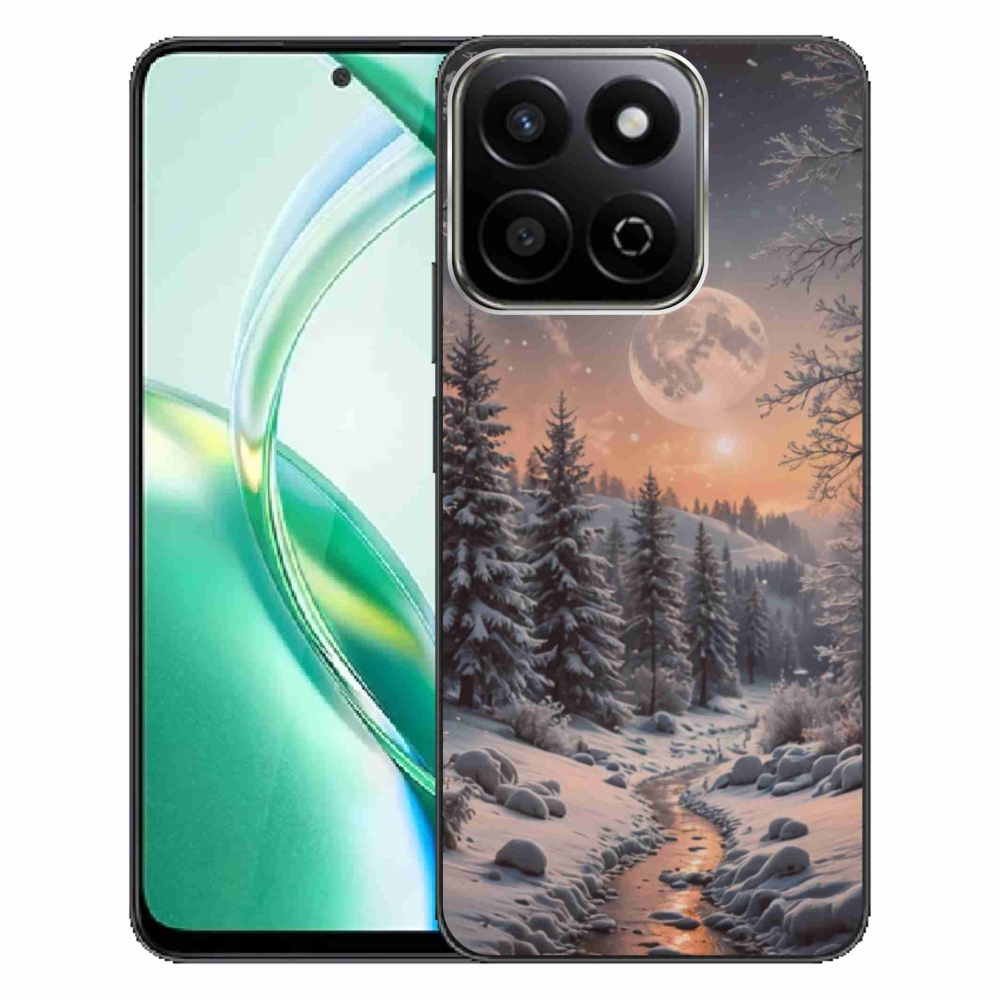 Zselés borítás mmCase a Honor 200 Smart 5G számára - téli táj 2