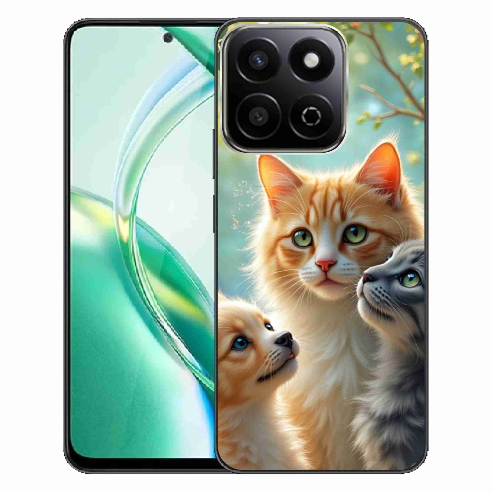 Zselés borítás mmCase a Honor 200 Smart 5G készülékhez - állati barátság 2