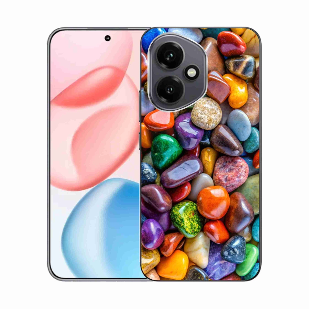 Zselés borítás mmCase a Honor 400-hoz - színes strasszkövek