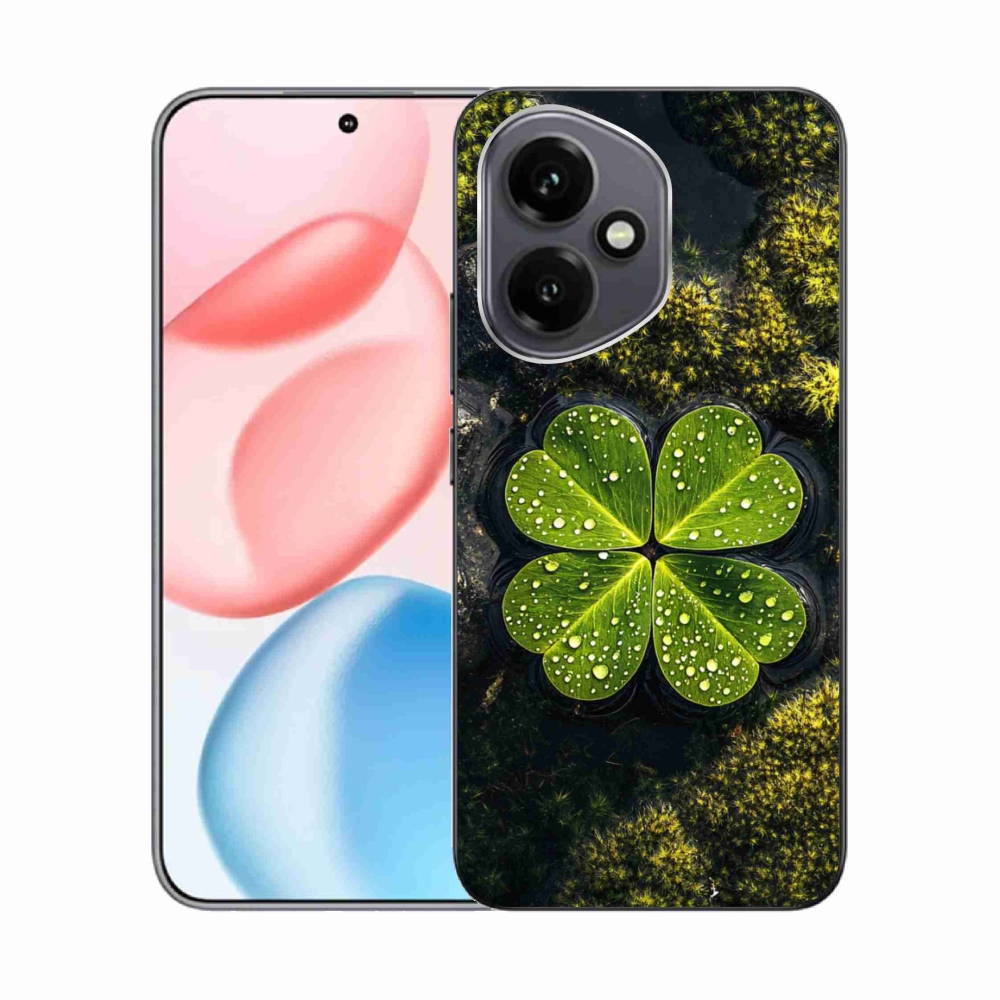 Zselés borító mmCase a Honor 400-hoz - négylevelű lóhere