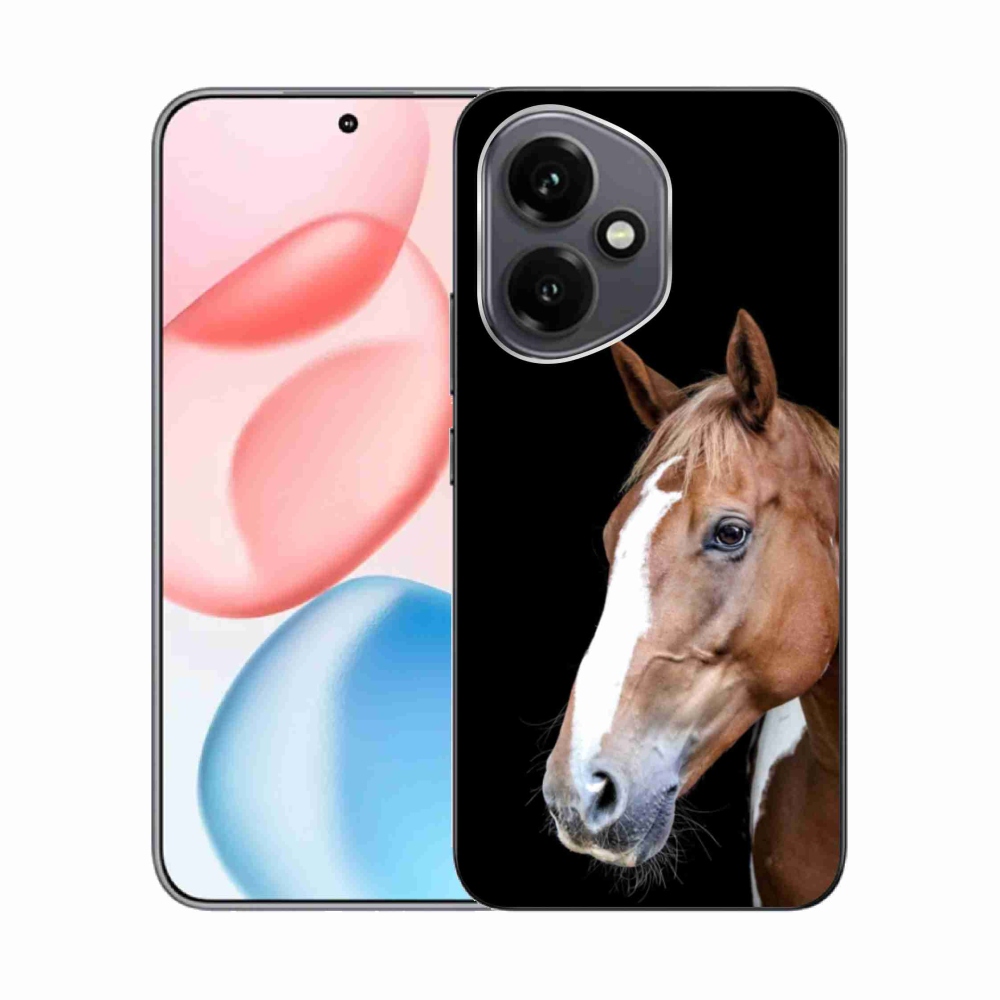 Zselés tok mmCase a Honor 400-hoz - barna ló 3