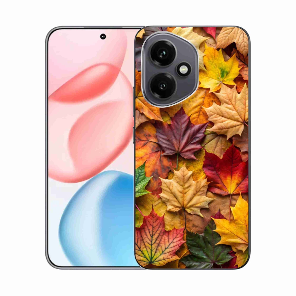 Zselés borító mmCase a Honor 400-hoz - juharlevelek 2