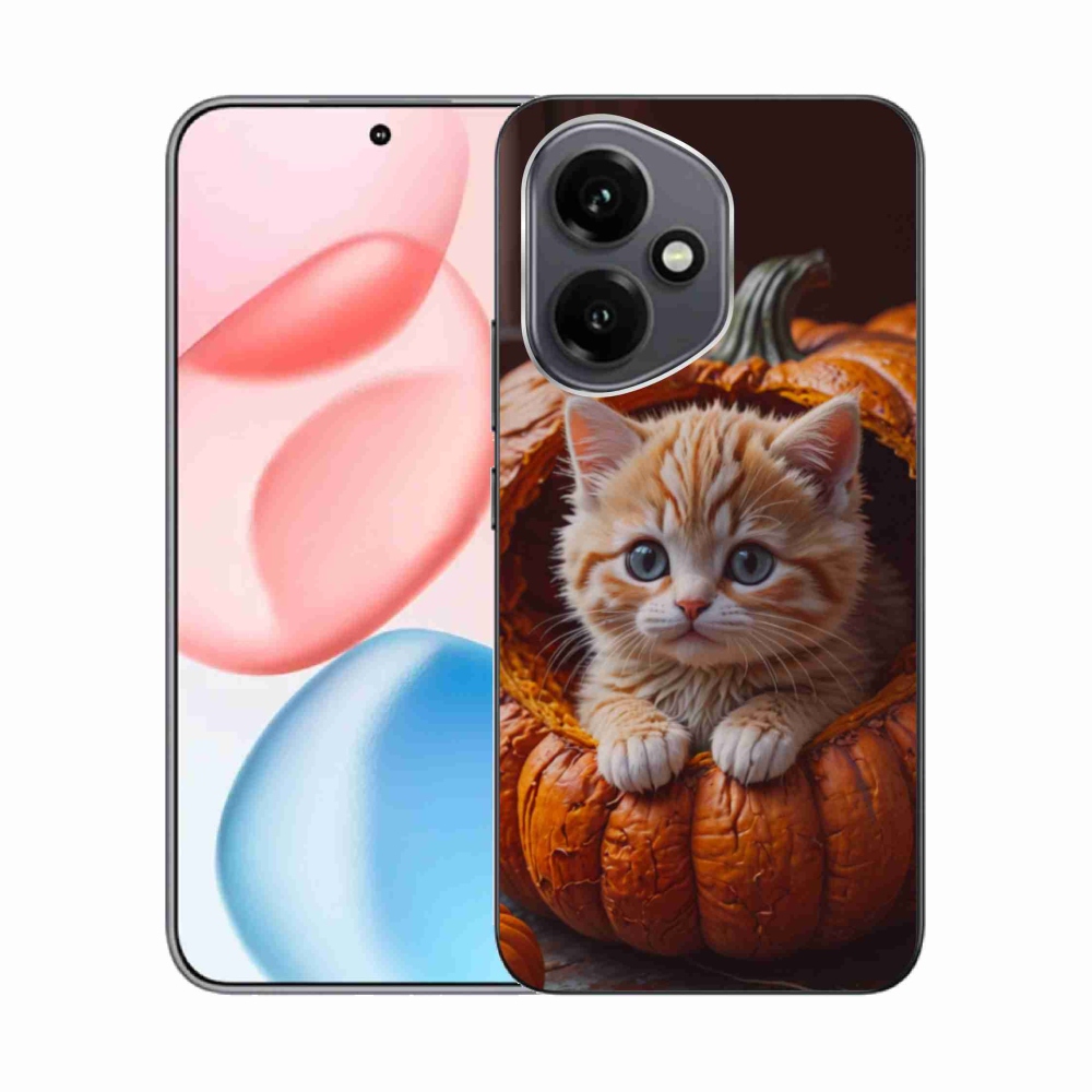 Zselés borítás mmCase a Honor 400-hoz - cica és tök 2