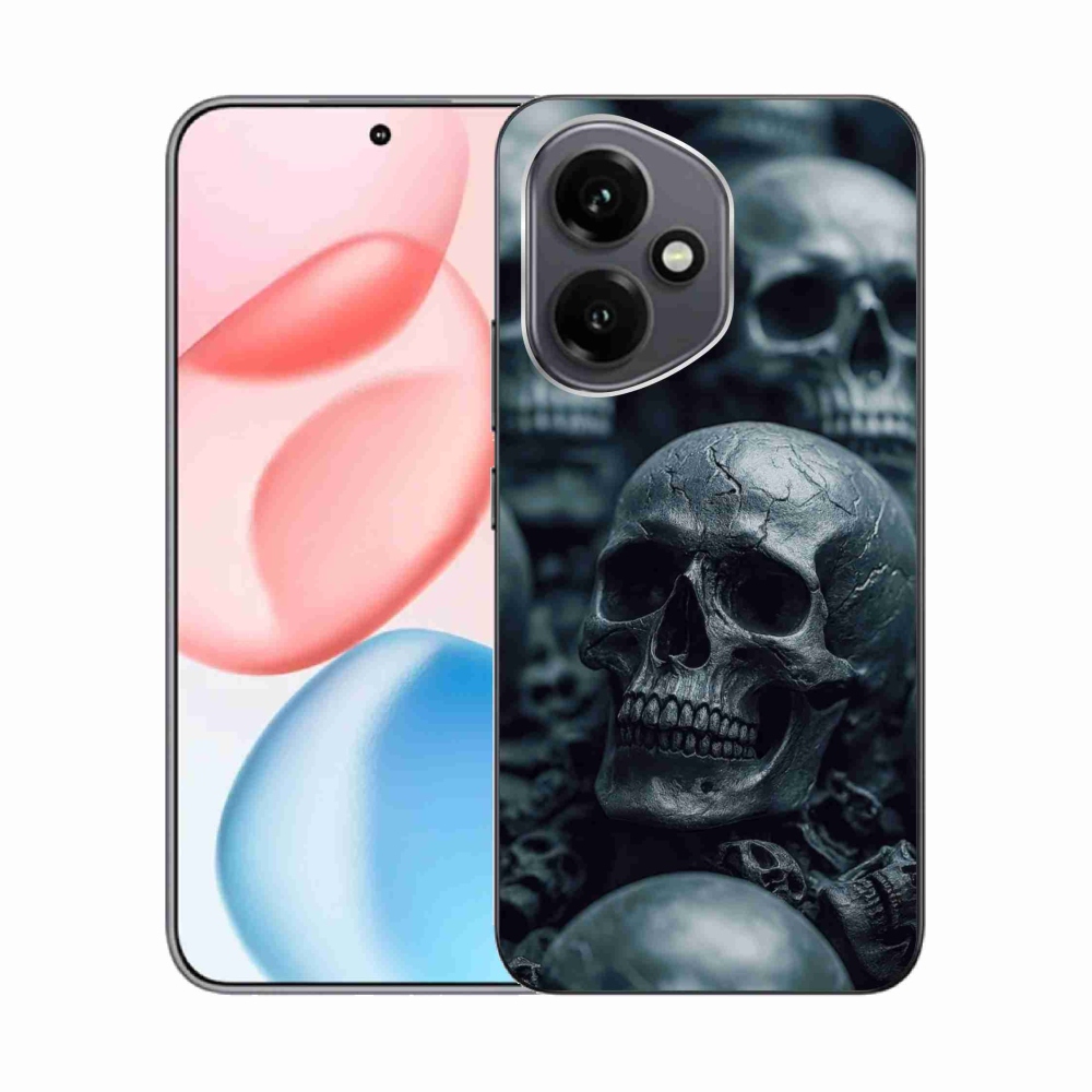 Zselés borítás mmCase a Honor 400-hoz - koponya 2