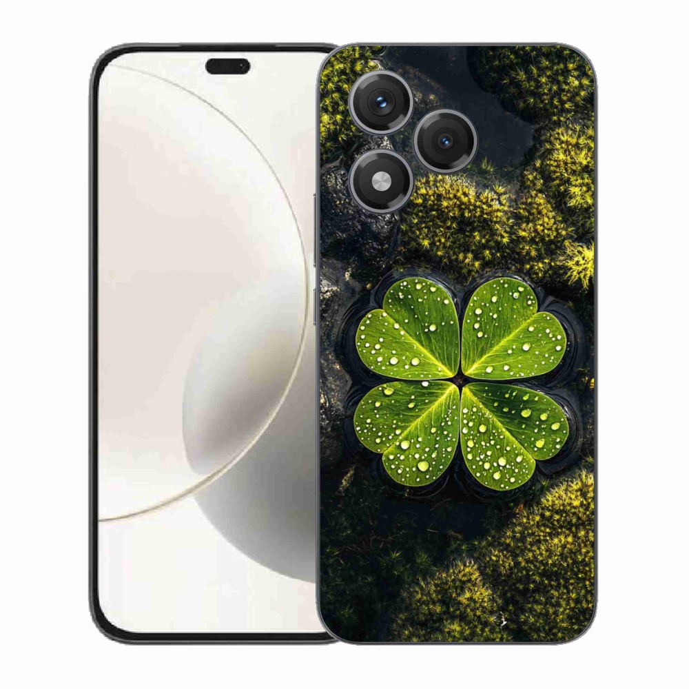 Zselés borító mmCase a Honor 400 Lite-hoz - négylevelű lóhere