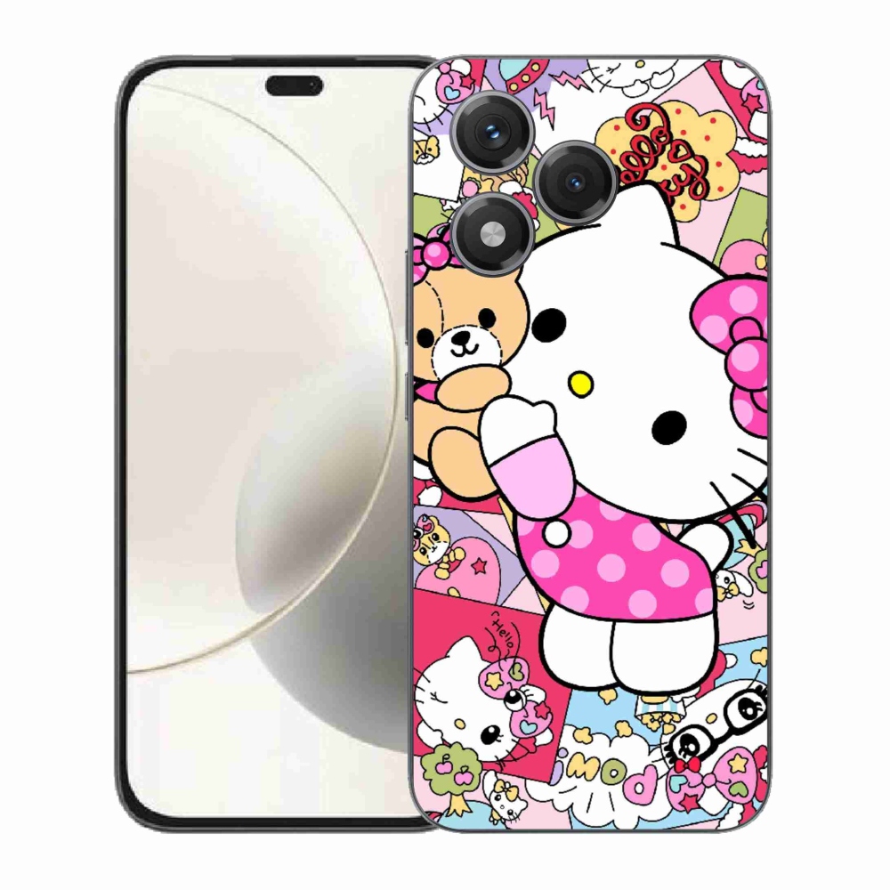 mmCase gélhuzat az Honor 400 Lite-hoz – aranyos cica