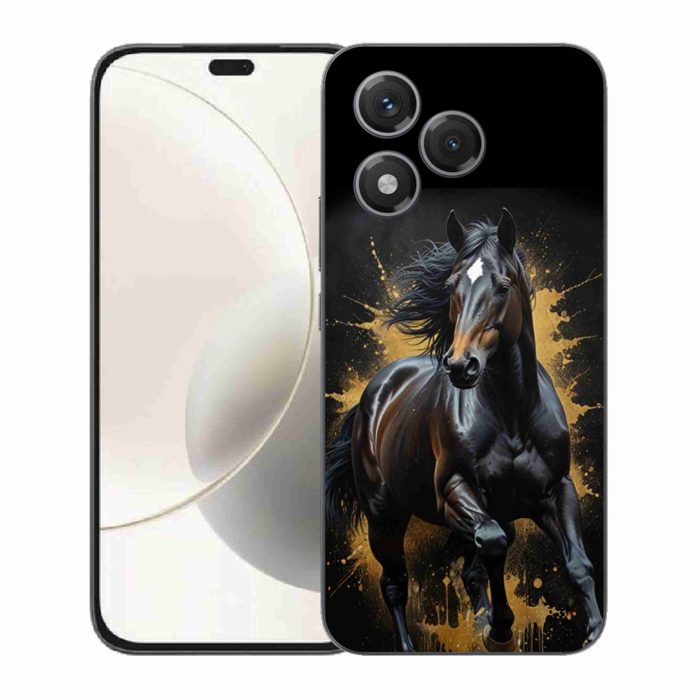 mmCase géltok az Honor 400 Lite-hoz – elegáns fekete csikó