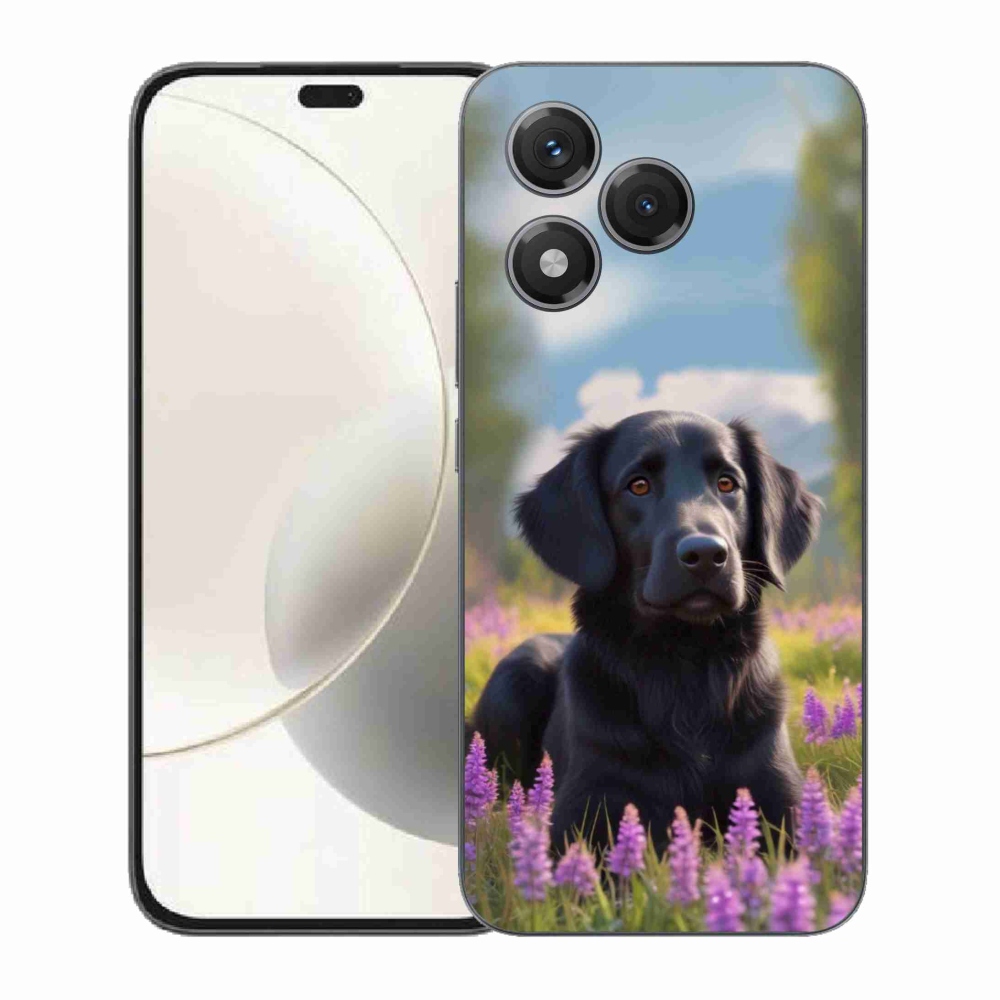 mmCase géltok az Honor 400 Lite-hoz – elegáns fekete retriever