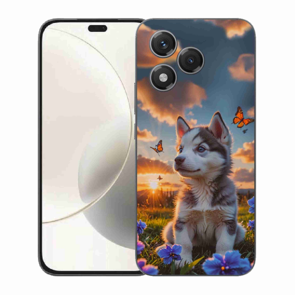 mmCase gél tok az Honor 400 Lite-hoz – husky naplementekor