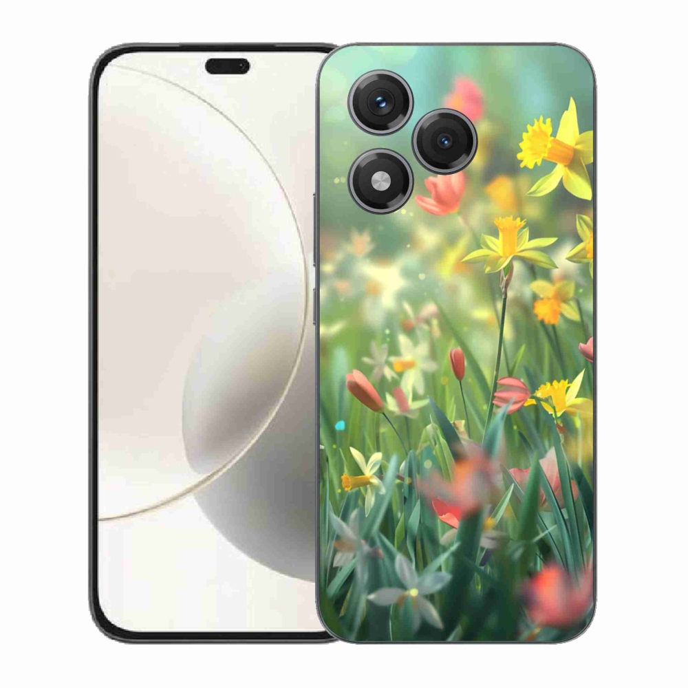 Zselés borítás mmCase a Honor 400 Lite-hoz - tavaszi virágok