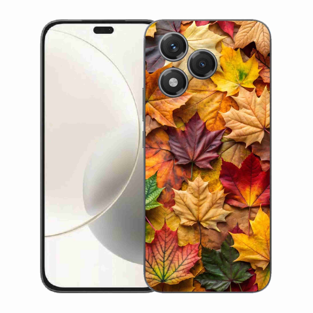 Zselés borítás mmCase a Honor 400 Lite-hoz - juharlevelek 2