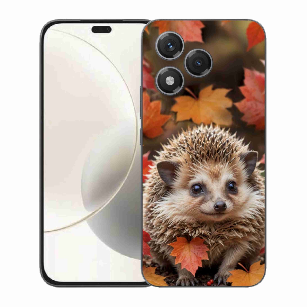 mmCase géltok az Honor 400 Lite-hoz – sün a levelek között