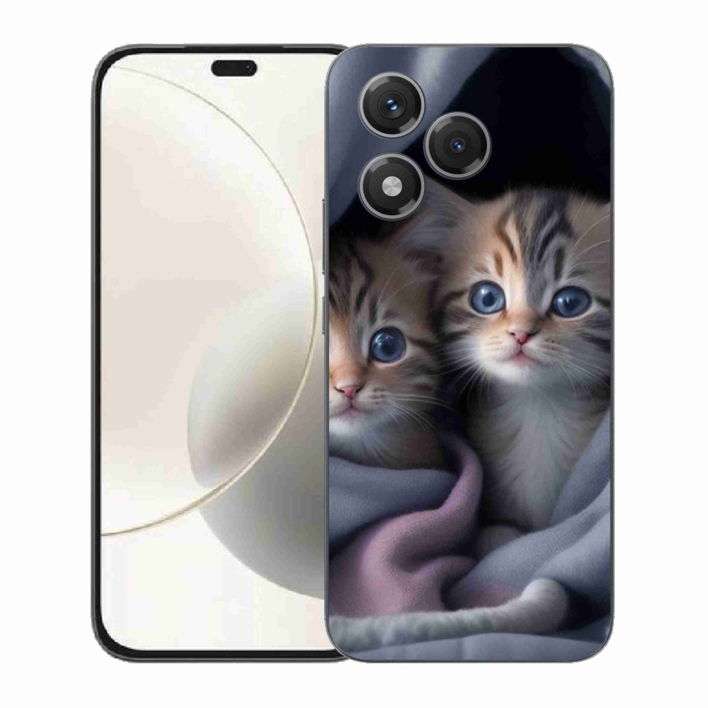 Zselés borítás mmCase a Honor 400 Lite-hoz - cat duo 2