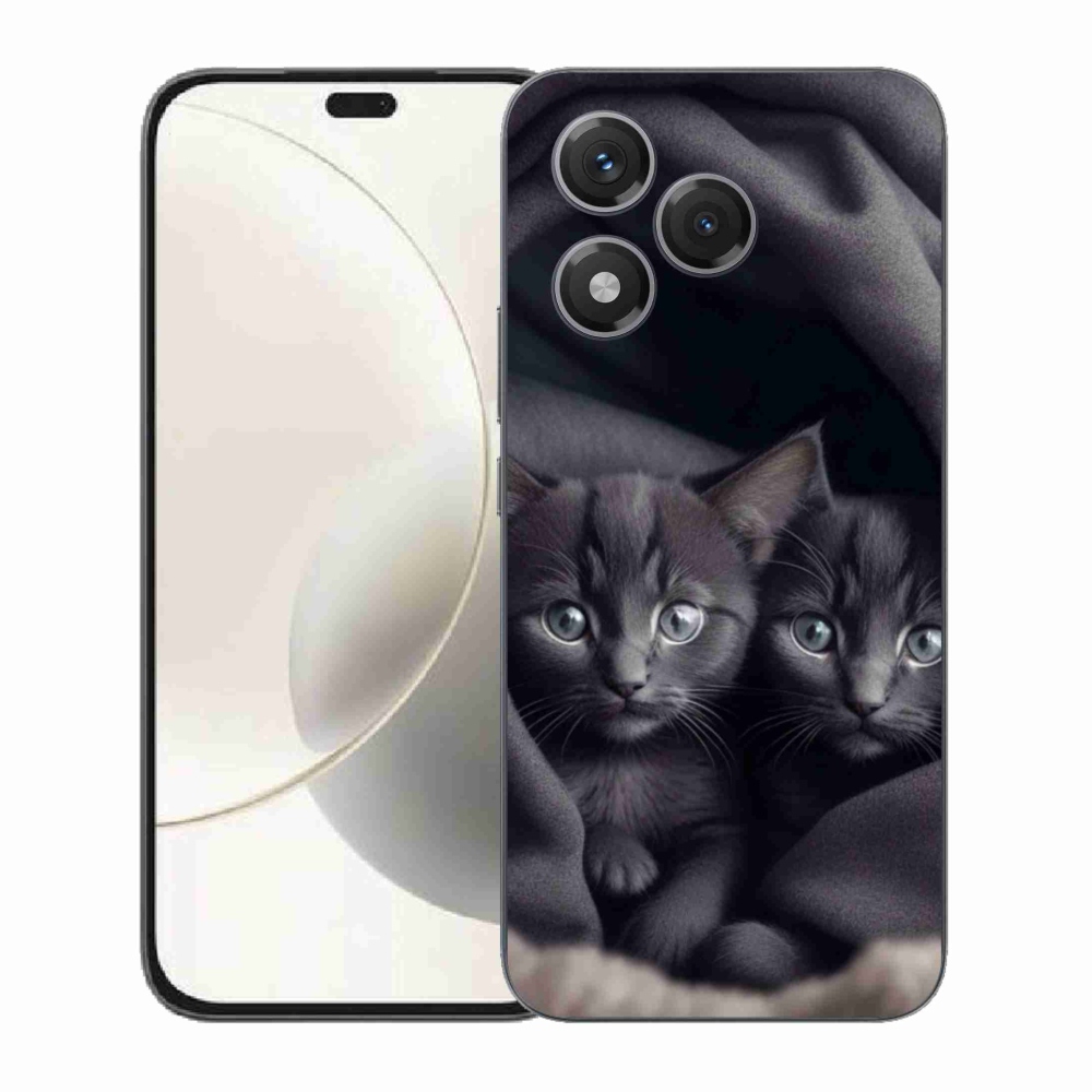 Zselés borítás mmCase a Honor 400 Lite-hoz - cat duo