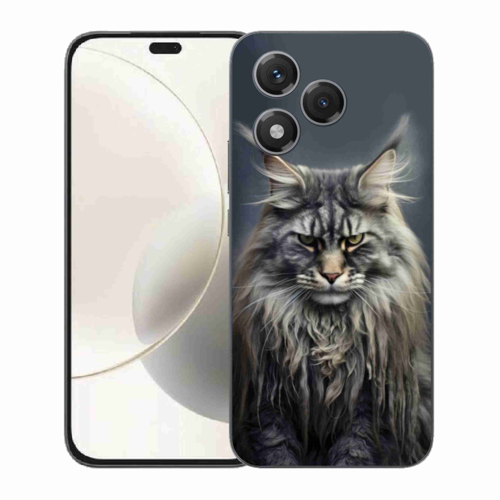 Zselés borítás mmCase a Honor 400 Lite-hoz - macskaszem nézet 4