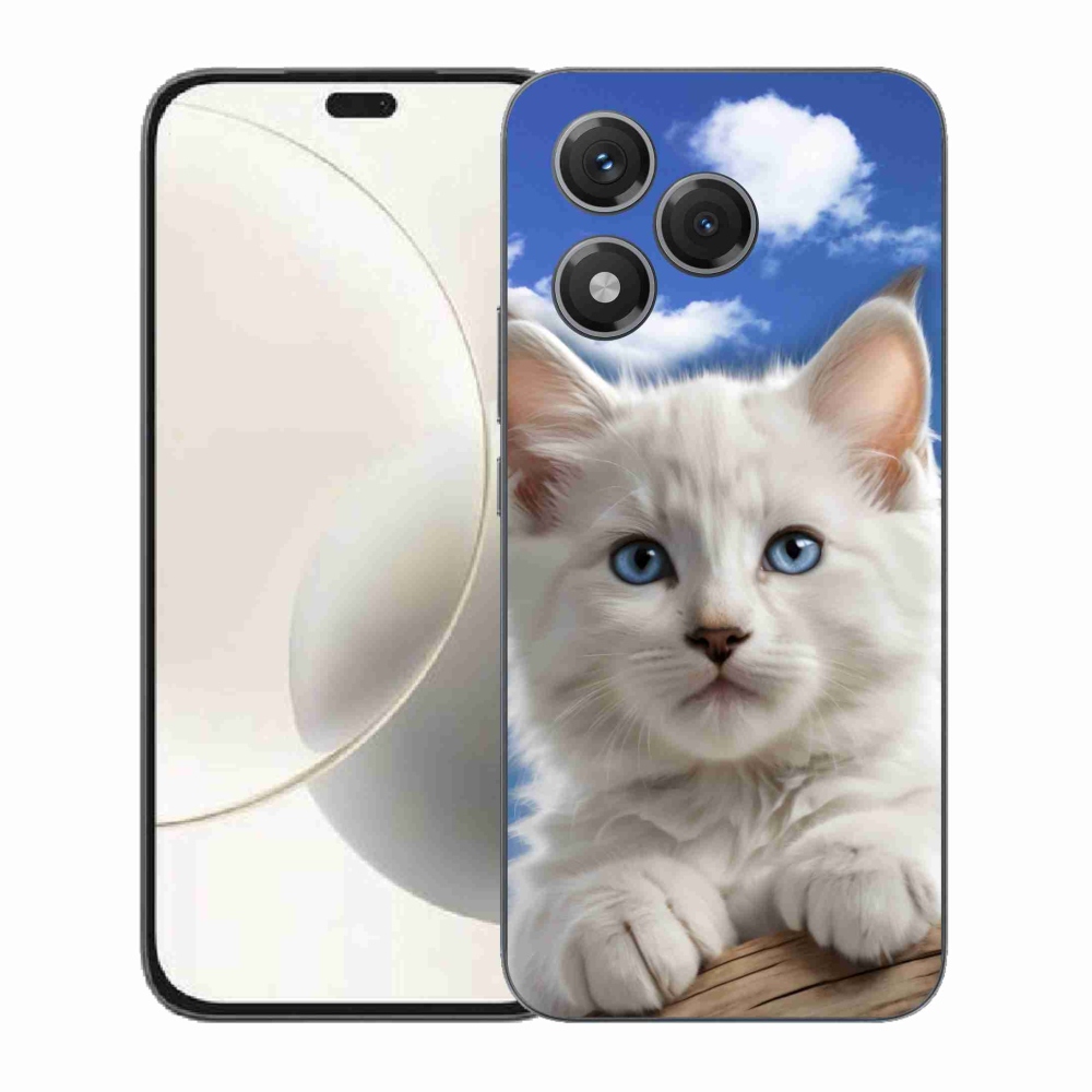 mmCase gél tok az Honor 400 Lite-hoz – cica és felhők