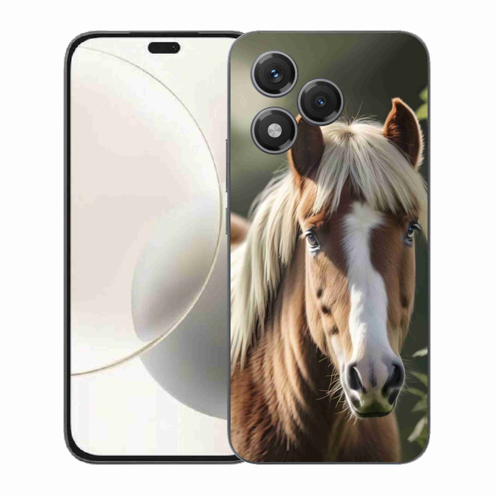 mmCase gél tok az Honor 400 Lite-hoz – világos sörényű ló