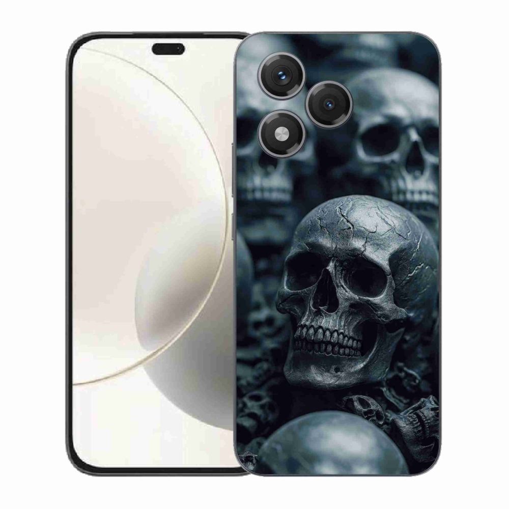 Zselés borítás mmCase a Honor 400 Lite készülékhez - koponya 2