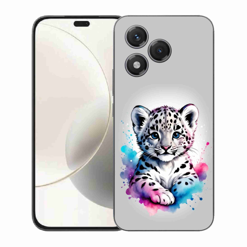 Zselés borítás mmCase a Honor 400 Lite-hoz - leopárd kölyök