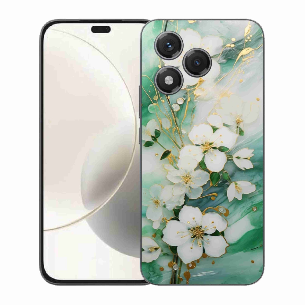 Zselés borító mmCase a Honor 400 Lite-hoz - finom virágok