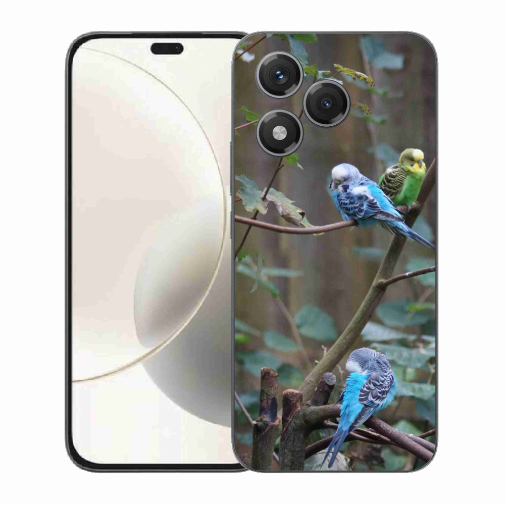 mmCase géltok az Honor 400 Lite-hoz – papagájok az ágon