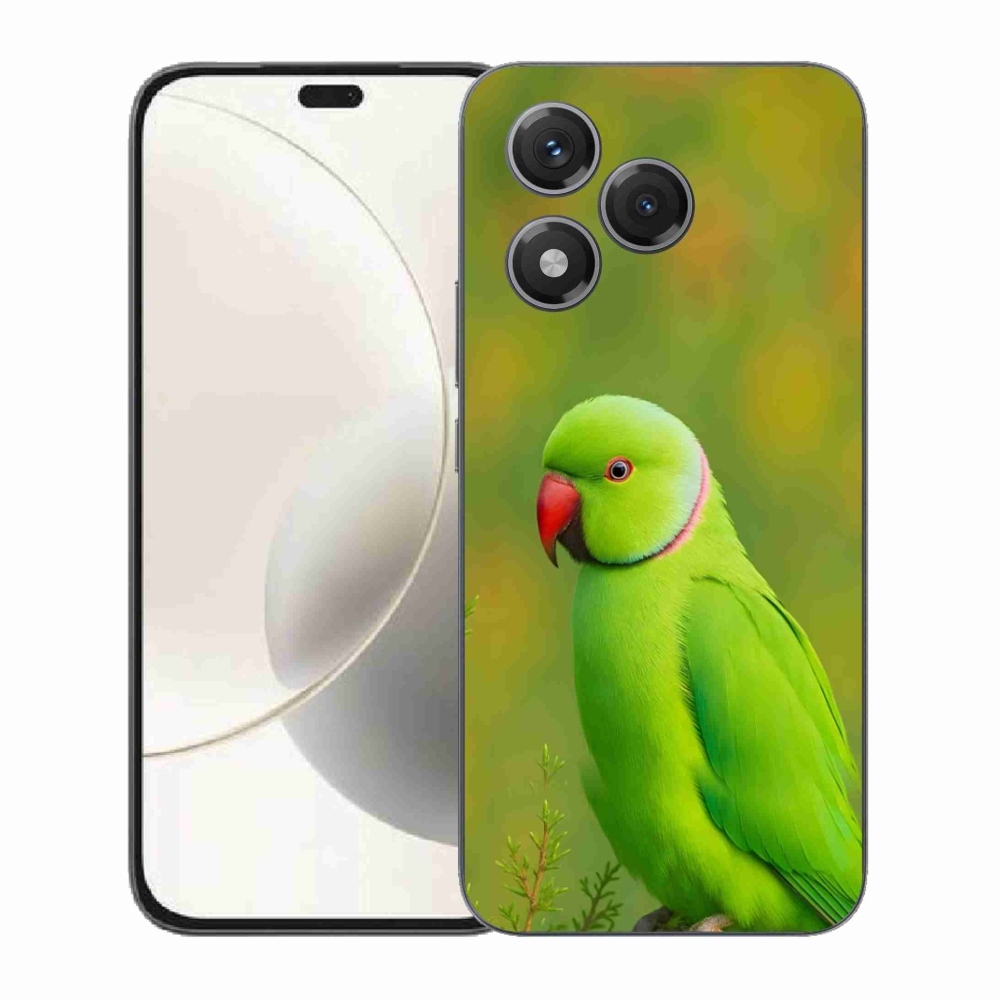 Zselés borítás mmCase a Honor 400 Lite készülékhez - papagáj Alexander 2