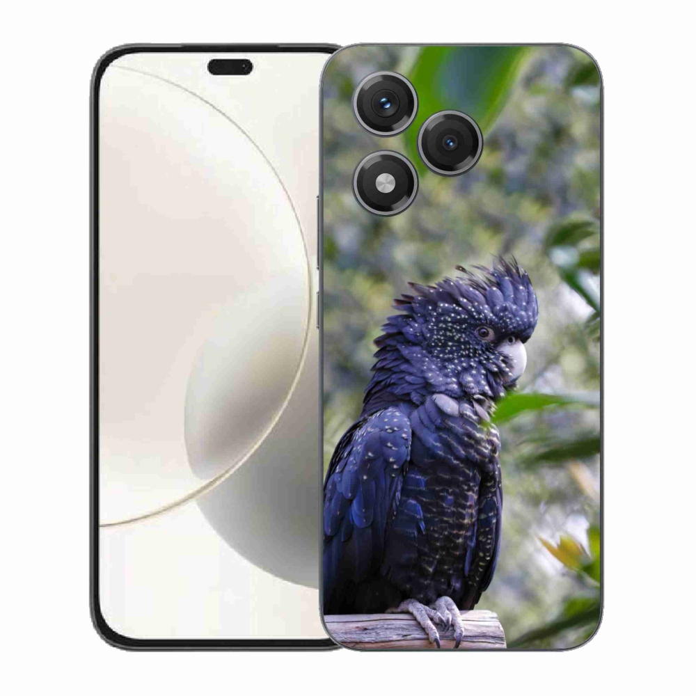 mmCase géltok az Honor 400 Lite-hoz – fekete kakadu papagáj