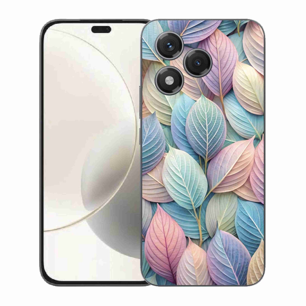 Zselés borító mmCase a Honor 400 Lite-hoz - pasztell levelek