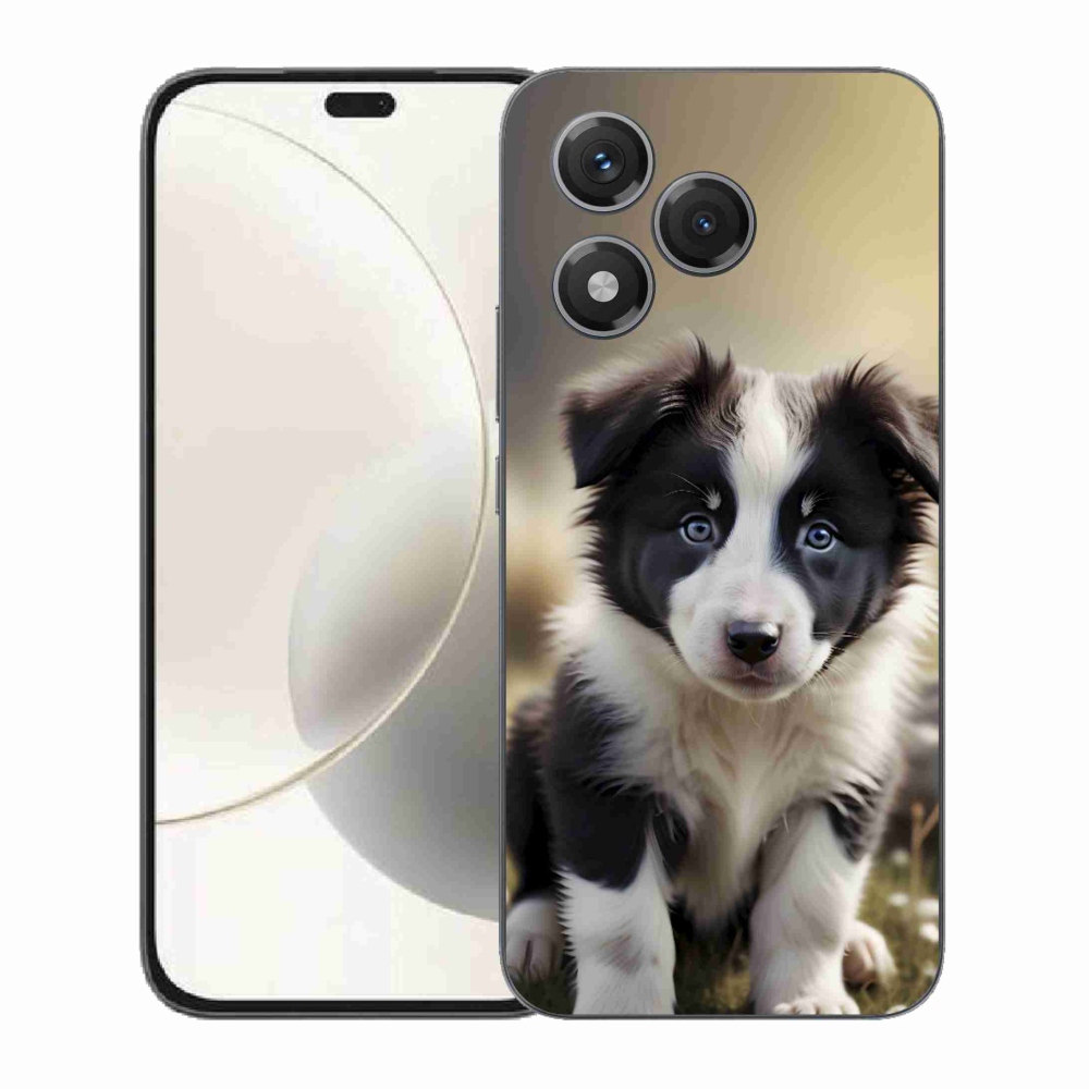mmCase gél tok az Honor 400 Lite-hoz – aranyos border collie
