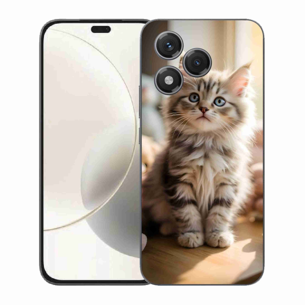 mmCase gél tok az Honor 400 Lite-hoz – aranyos cica 10