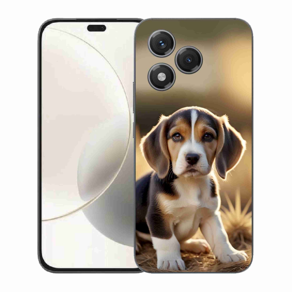 mmCase gél tok az Honor 400 Lite-hoz – aranyos beagle
