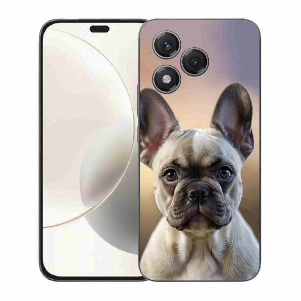 mmCase gél tok az Honor 400 Lite-hoz – aranyos francia buldog