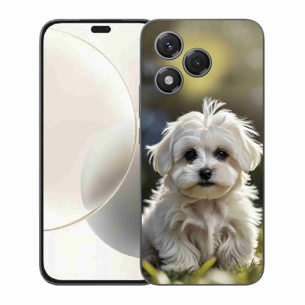mmCase gél tok az Honor 400 Lite-hoz – aranyos máltai kutyus
