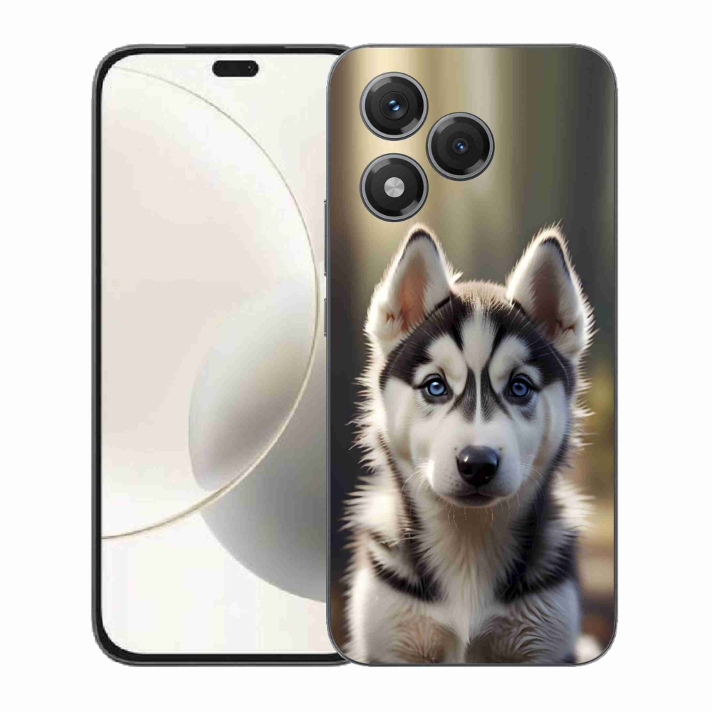 mmCase gél tok az Honor 400 Lite-hoz – aranyos szibériai husky