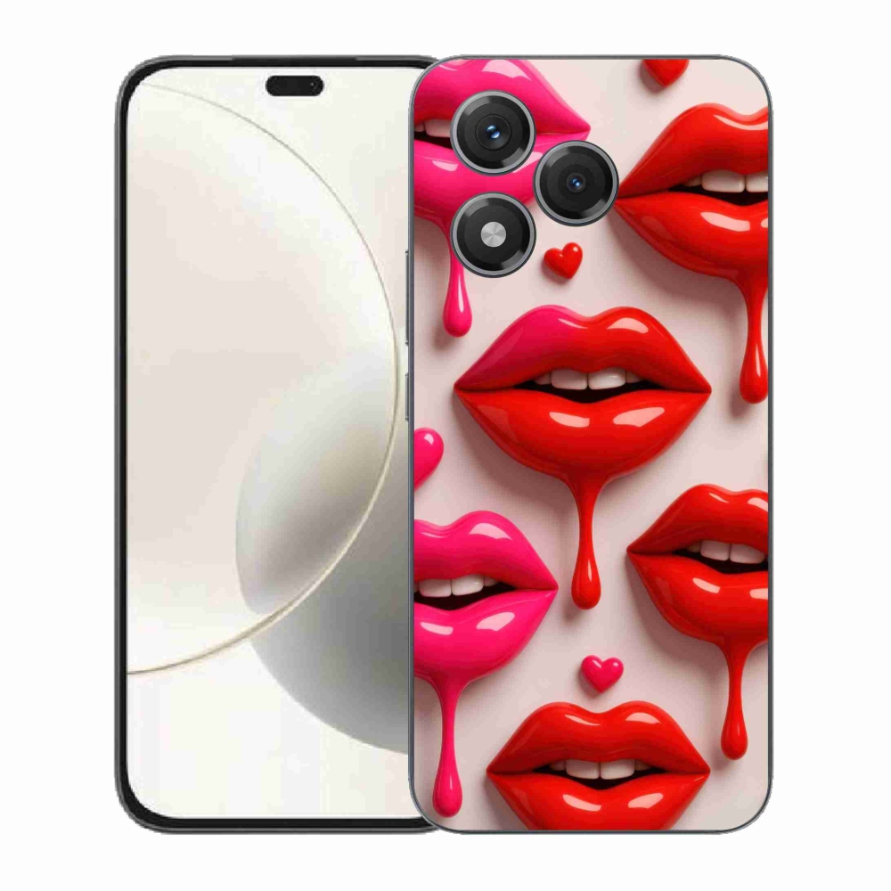 Zselés borítás mmCase a Honor 400 Lite-hoz - ajkak 2