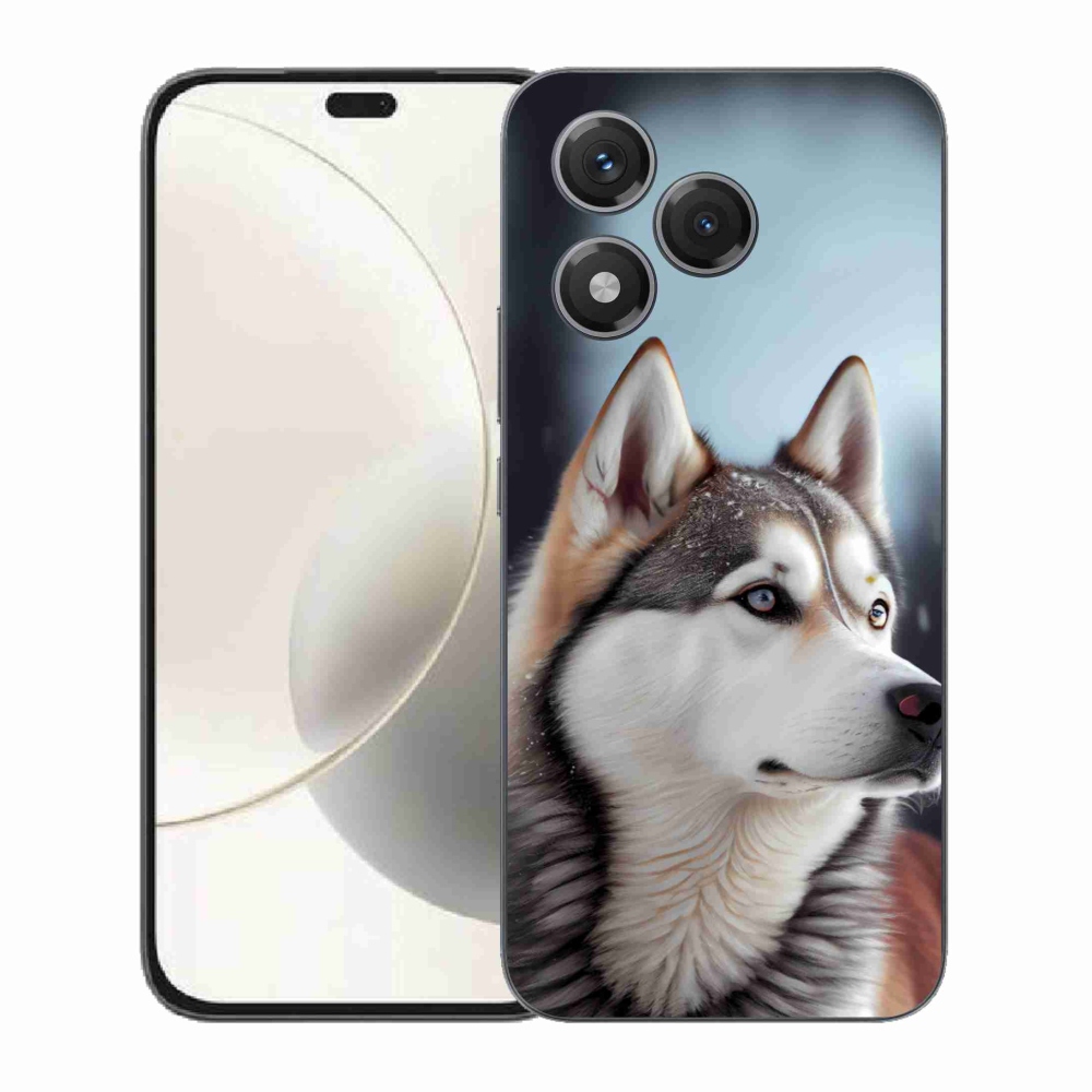 mmCase gél tok az Honor 400 Lite-hoz – szibériai husky