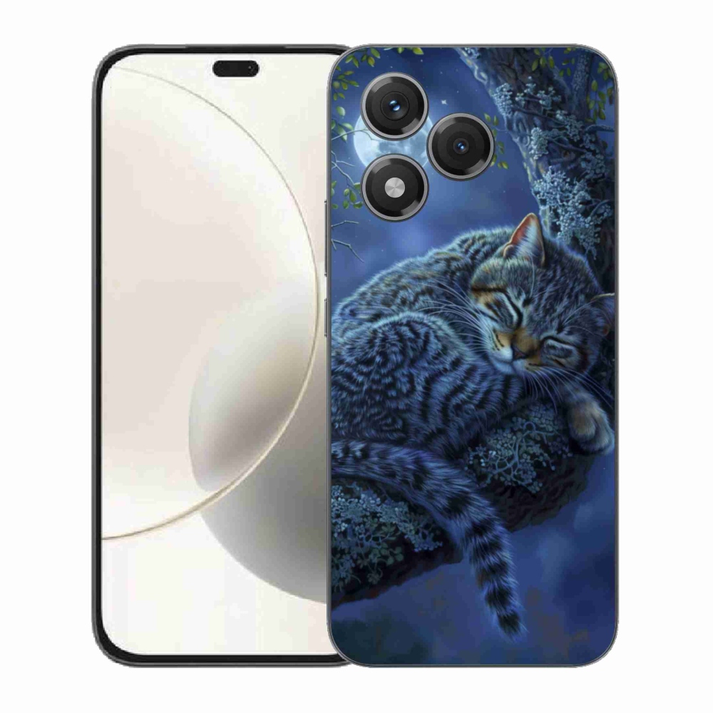 Zselés borítás mmCase a Honor 400 Lite-hoz - alvó macska