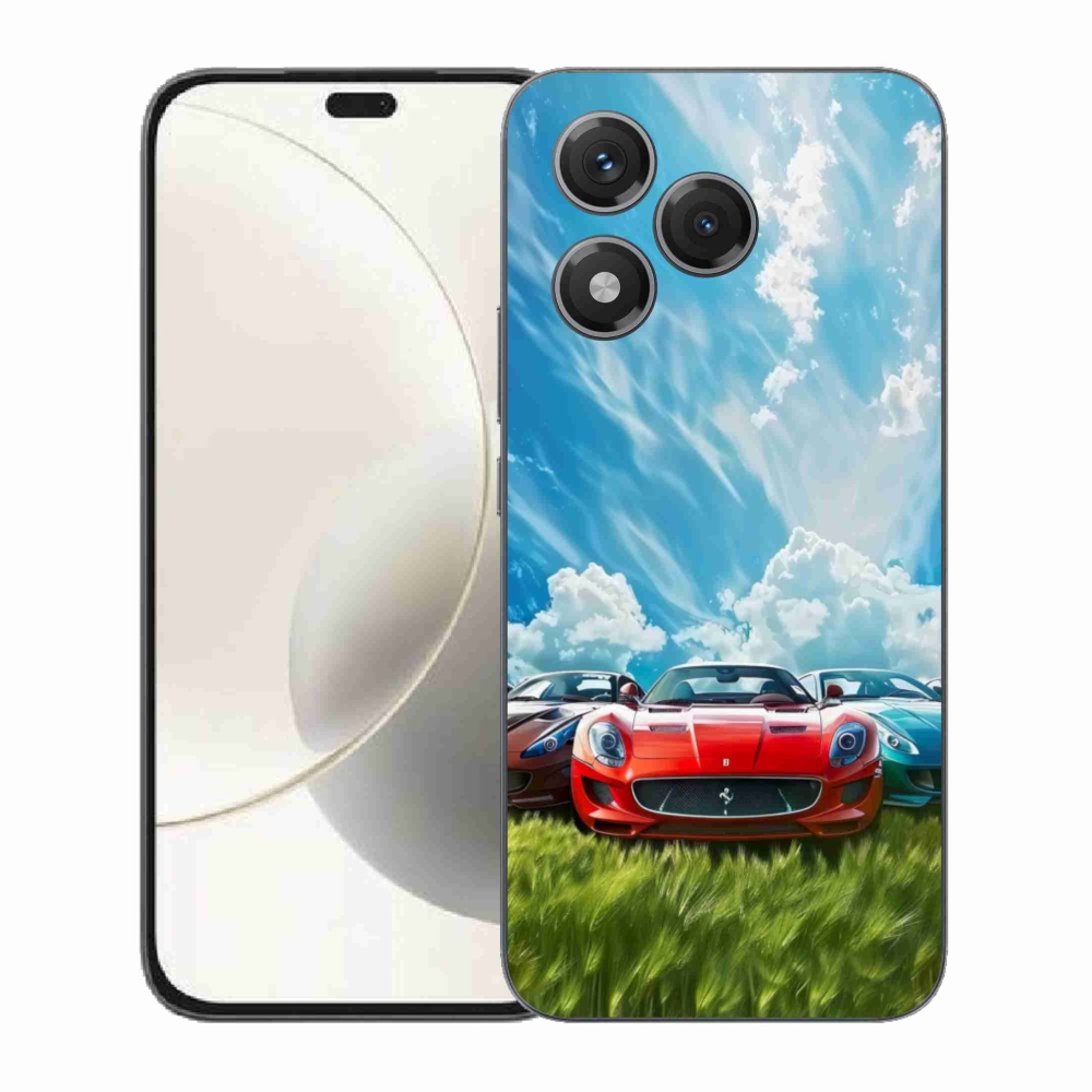 Zselés borítás mmCase a Honor 400 Lite-hoz - sportkocsikhoz