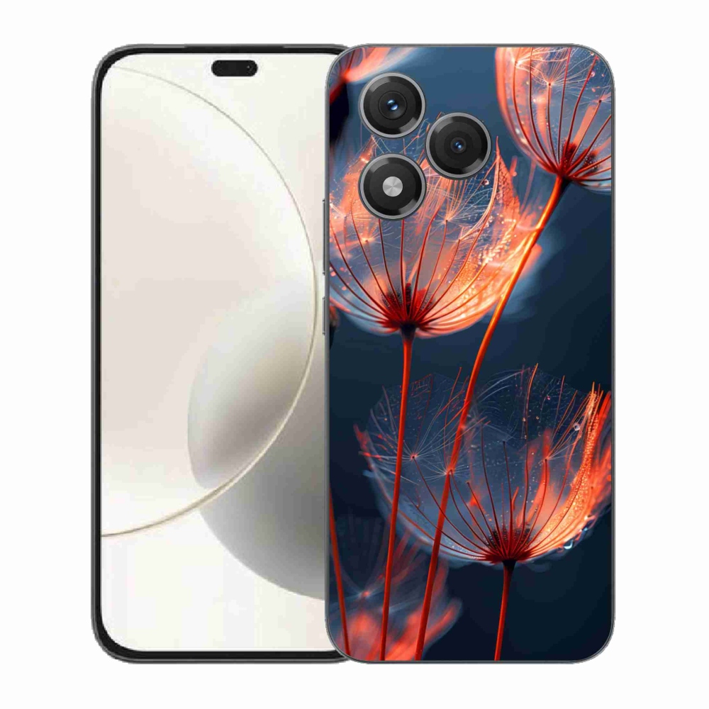 Gél borító mmCase a Honor 400 Lite-hoz - világító pehely