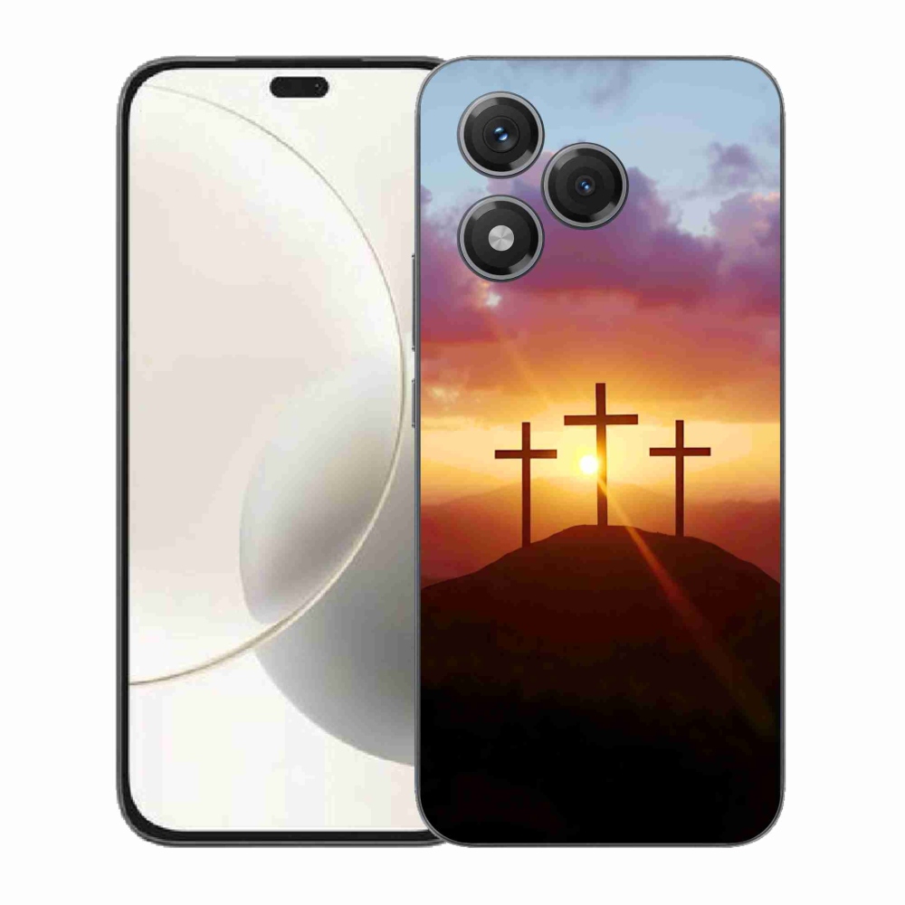 Zselés borítás mmCase a Honor 400 Lite-hoz - három kereszt