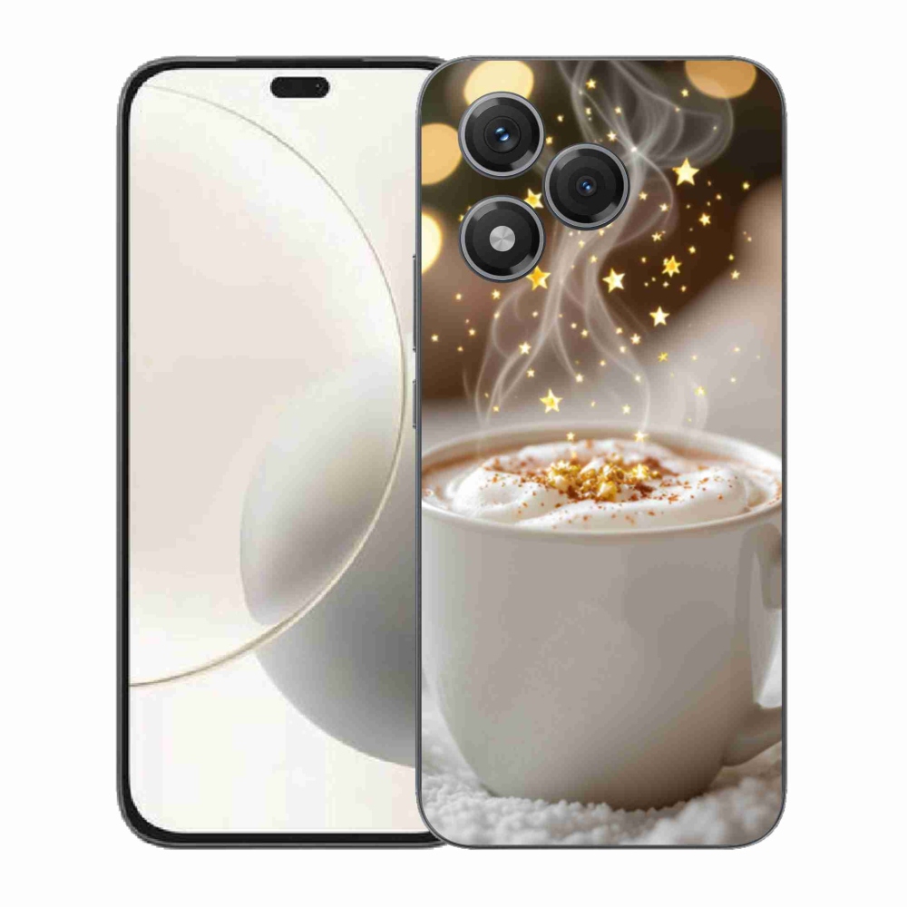 Zselés borítás mmCase a Honor 400 Lite-hoz - Karácsonyi forró ital