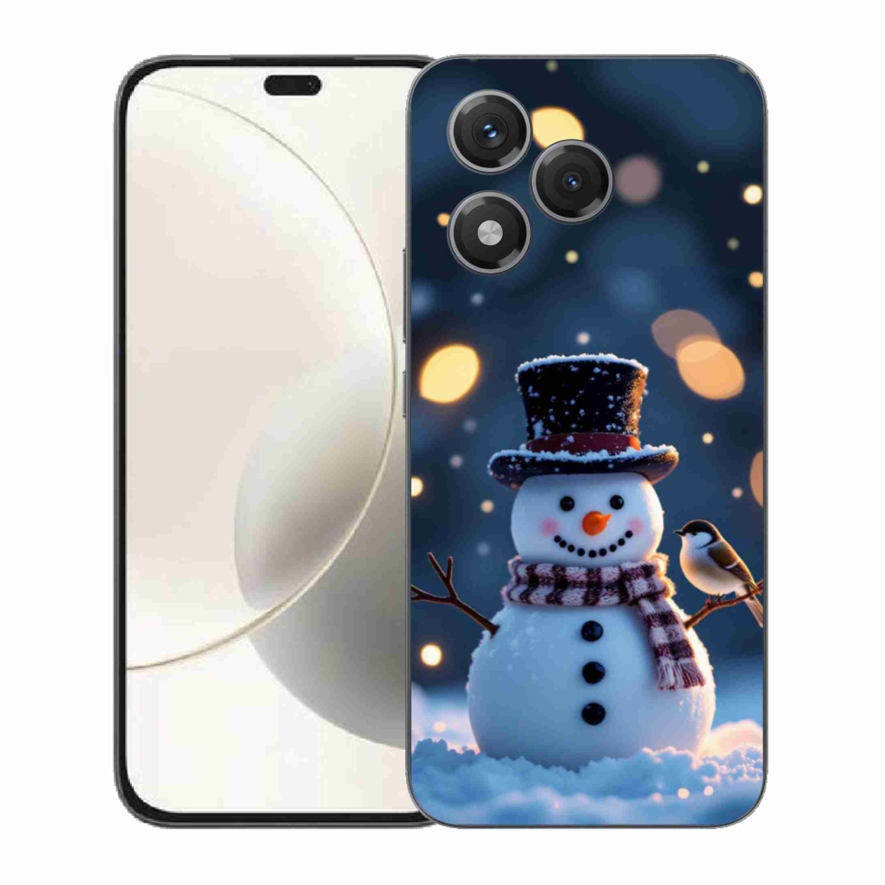 mmCase géltok az Honor 400 Lite-hoz – karácsonyi hóember
