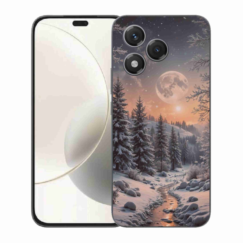 Zselés borítás mmCase a Honor 400 Lite-hoz - téli táj 2