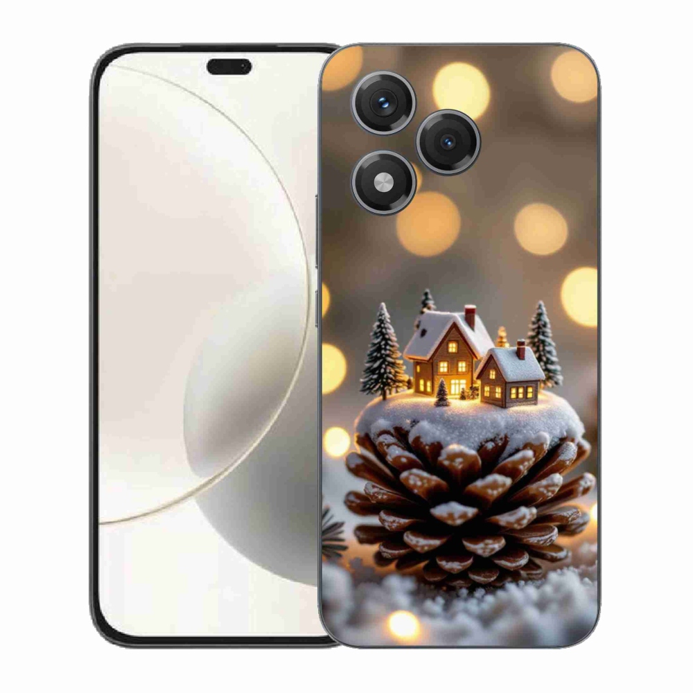 mmCase gél tok az Honor 400 Lite-hoz – téli falu