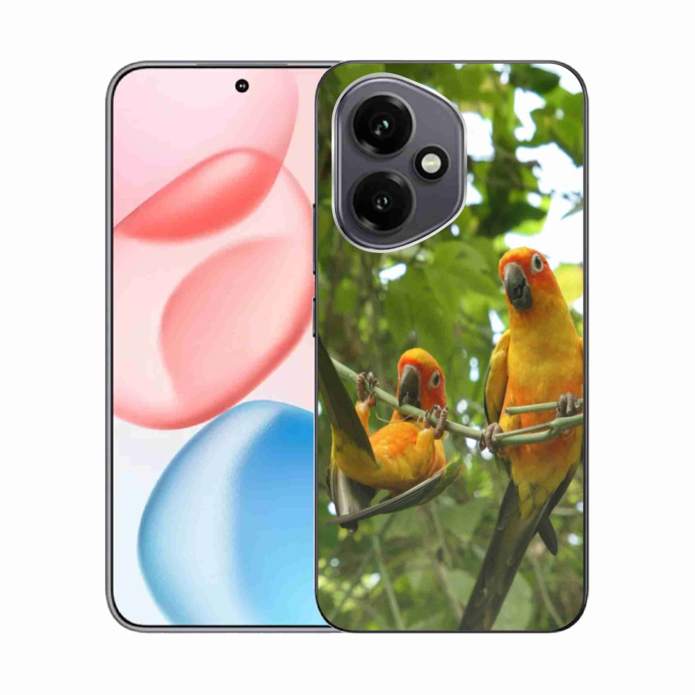 Zselés borítás mmCase a Honor 400-hoz - papagájok aratingy