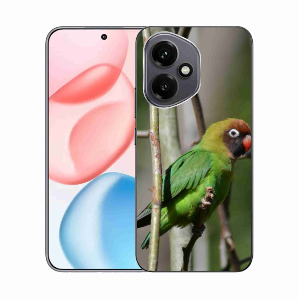 Zselés borítás mmCase a Honor 400-hoz - papagáj agapornis