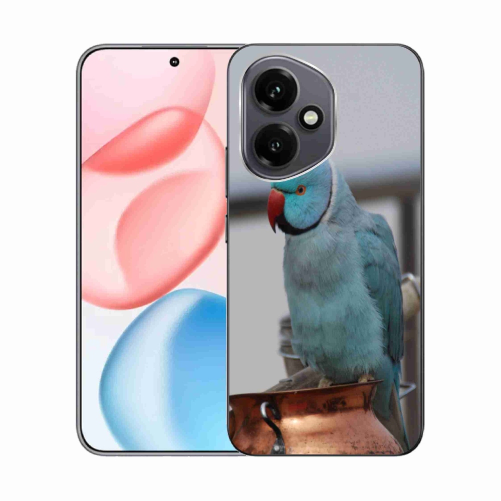 Zselés borítás mmCase a Honor 400-hoz - papagáj alexander kék