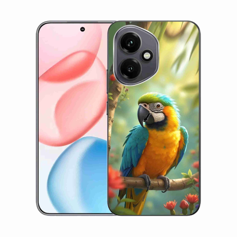 mmCase géltok az Honor 400-hoz – kék-sárga ara papagáj