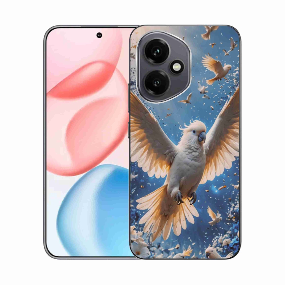 Zselés borítás mmCase a Honor 400-hoz - papagáj kakadu