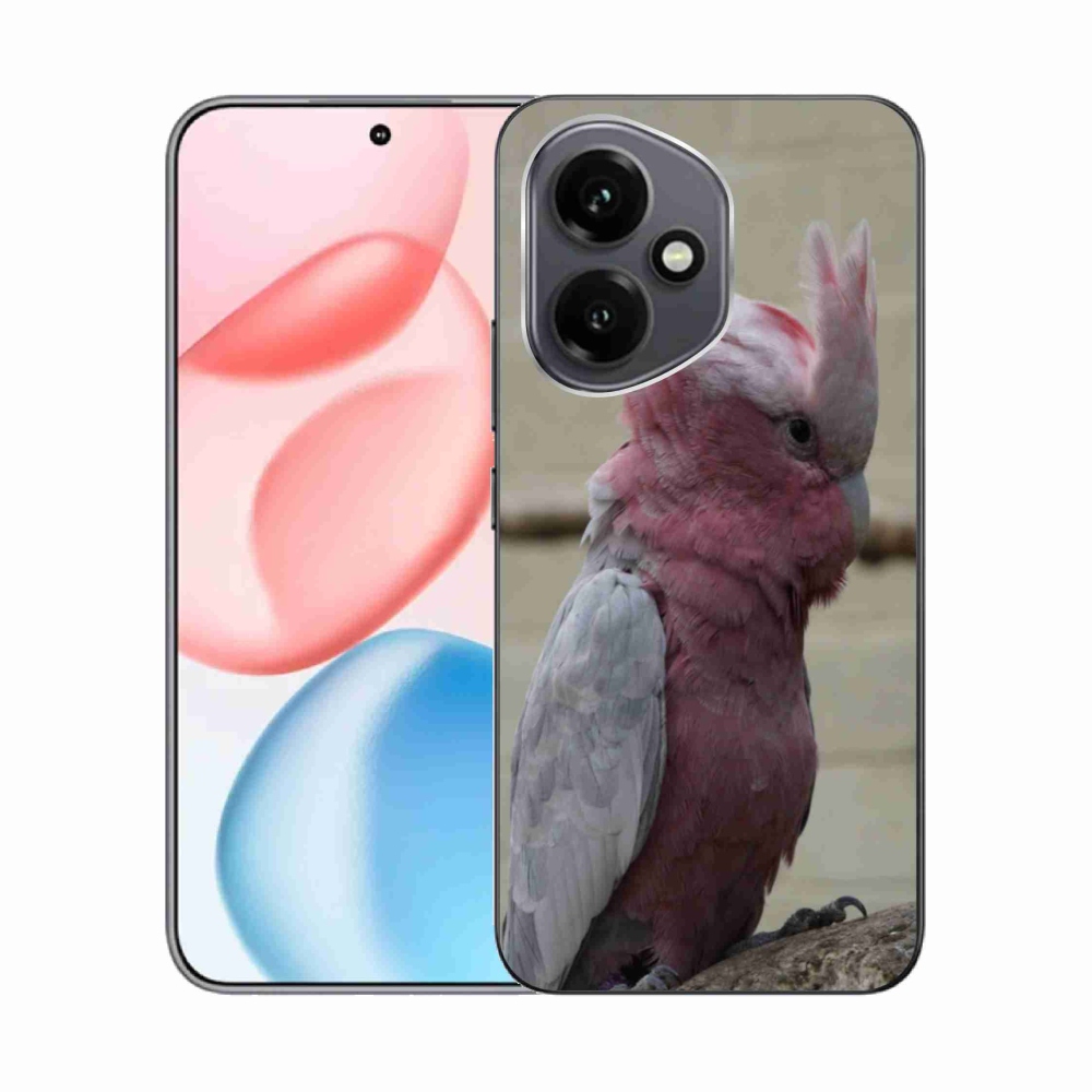 Zselés borítás mmCase a Honor 400-hoz - papagáj kakadu rózsaszínű